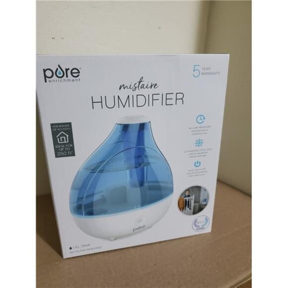 Pure Enrichment MistAire Ultrasonic Cool Mist Humidifier Premium Humidifying - Picture 6 of 10